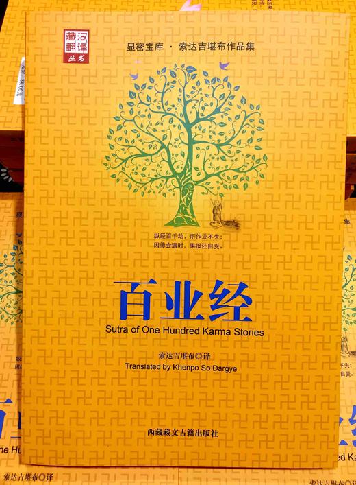 百业经是宣说因果不虚的一部甚深经典，共有一百多个公案，涉及比丘，比丘尼，少弥，优婆塞，仙人，国王，大臣，婆罗门，施主，居民，猎人等人物，形象地阐明了善恶之因必感善恶之果的真谛。 商品图0