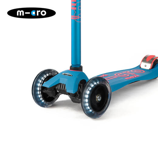 【下架不用】M-cro Deluxe Maxi T把儿童滑板车LED3轮踏板车闪光车轮 适用2.5岁~12岁-【玩具】 商品图3