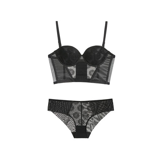 atelierintimoalmostthereblacklingerieset墨黑