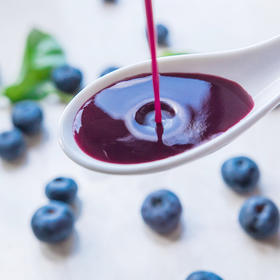 【新到货】花青素满满 酸甜解腻 | 冰野蓝莓汁大兴安岭野生蓝莓原汁 果汁饮品冰沙 冷藏口感更佳 300ml*6袋/箱［不像很“水”的普通果汁，非常浓稠有料］