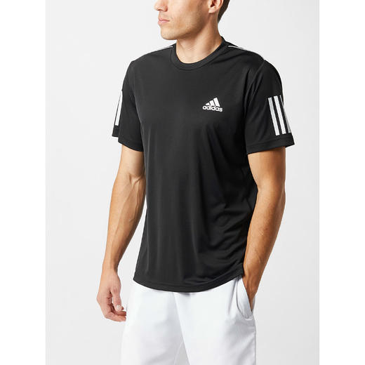 Adidas Club 3 Stripes Crew 男子短袖T恤 夏日必备 商品图2