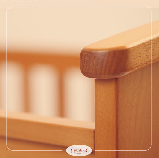 【已售罄】i-baby天福宝贝原木婴儿床实木植物油飘香欧式婴儿床多功能婴儿床 商品图6