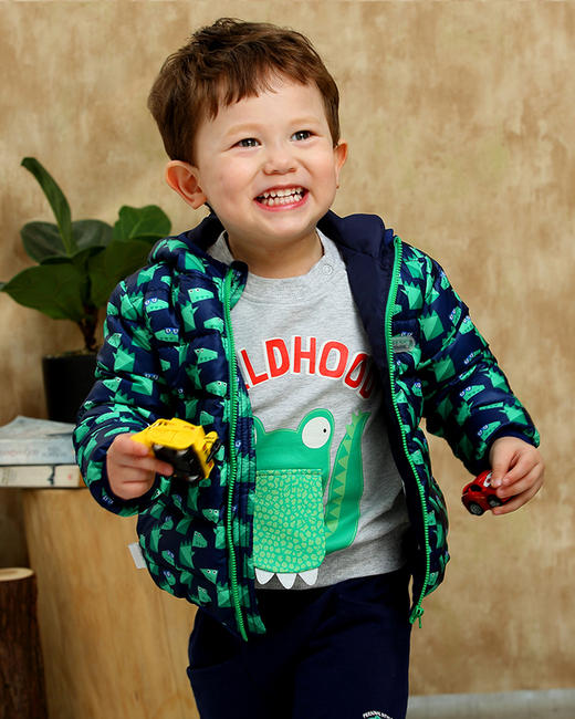 棉果果春秋季男童圆领卫衣M312180219473 商品图2