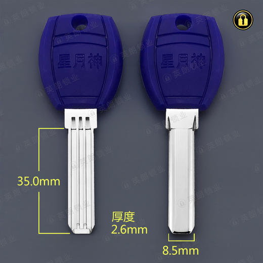 〖2122〗蓝胶星月神原子 商品图0