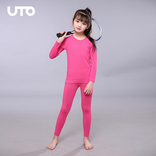 UTO/能系列蓄能发热5度儿童内衣套装 商品图3