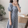 裁缝学苑 AW55法式复古连衣裙1:1实物服装纸样剪裁图纸牛皮纸样 商品缩略图1