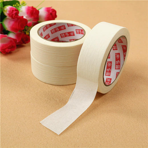 美纹纸胶带纸胶带可书写无痕胶布喷漆装修遮蔽分色纸胶带喆达 商品图5