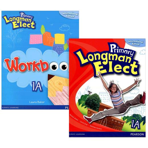 培生香港朗文小学英语教材1a全套 英文原版 Pearson Primary Longman Elect 1A 学生用书+练习册2本 英文版进口英语书籍 商品图0