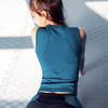 夏新款无袖背心女修身显瘦跑步瑜伽速干衣健身运动外穿短袖T恤女 商品缩略图0