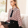 乔万尼秋季洋气小衫设计感宽松直筒气质印花长袖上衣EN3C313 商品缩略图2