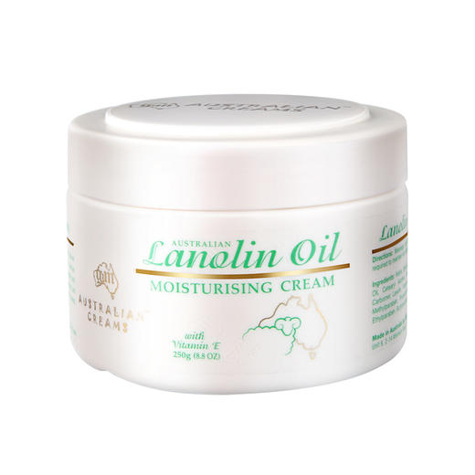 澳洲 G&M澳芝曼 绵羊油VE滋润面霜 200g 商品图1