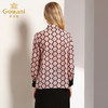 乔万尼秋季洋气小衫设计感宽松直筒气质印花长袖上衣EN3C313 商品缩略图3