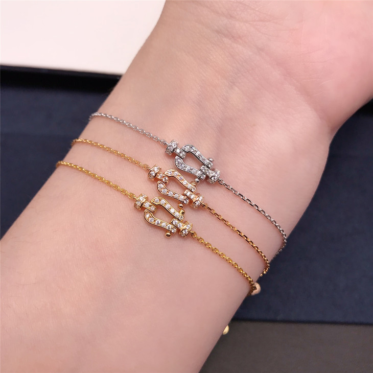 编码fds18185,fred马蹄扣手链小号 - 樱桃珠宝jewelry