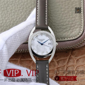 GS浪琴马术系列骑仕腕表闪耀登场。温柔清雅，高贵简约，来自专属于马术的典范。女士腕表，皮表带，石英机芯，密底。