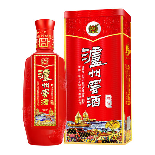 泸州窖酒珍品52度浓香型白酒500ml