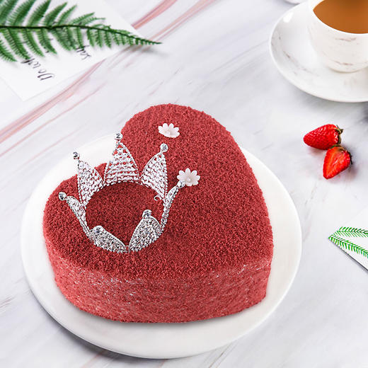 爱的旋律-红丝绒生日蛋糕 商品图1