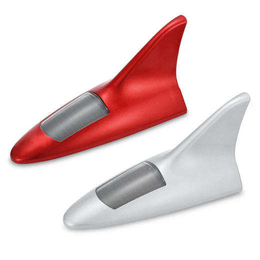 汽车装饰灯太阳能爆闪灯装饰鲨鱼鳍防追尾车顶灯 led车外灯警示灯 商品图5