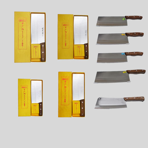 广东吉川菜刀桑刀斩骨刀厨片刀斩切刀厨师猎鹰刀12