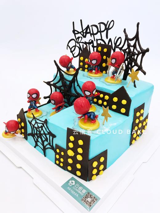 【蜘蛛侠场景蛋糕】新款上架！ 商品图2