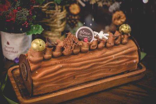 Sweetie | 圣诞树桩巧克力焦糖慕斯 生日蛋糕 商品图1