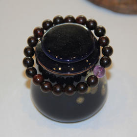 【博物馆】紫水晶小叶紫檀diy手串0.8女款90015557