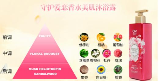 安宝笛香水美肌沐浴露500g（颜色随机发货） 商品图3