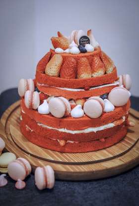 Chiffon | 流心红丝绒蛋糕（24小时之后发货，急单联系客服）