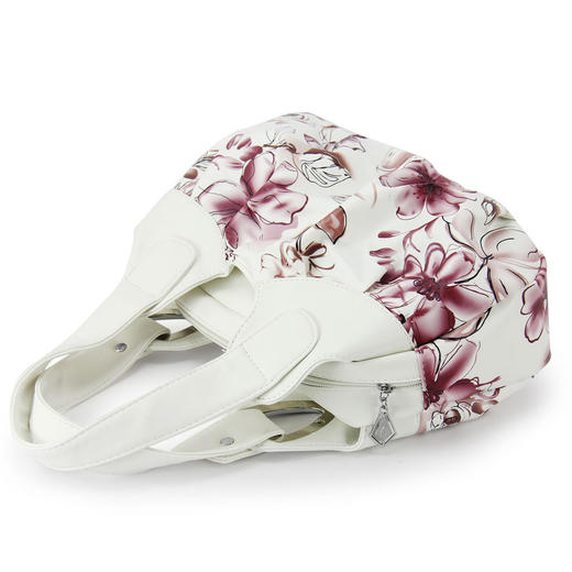 速卖通欧美风范手提包女包批发玫瑰花时尚女士包包印花包袋840 商品图1