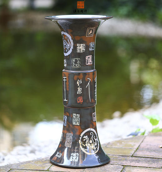 陈绍康青铜瓶 商品图1