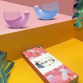 【原创设计】小鸟梳防静电按摩