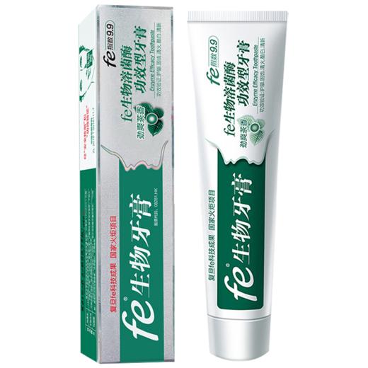 fe金典牙医生物功效型牙膏指数99抗敏固齿酷白劲爽茶香