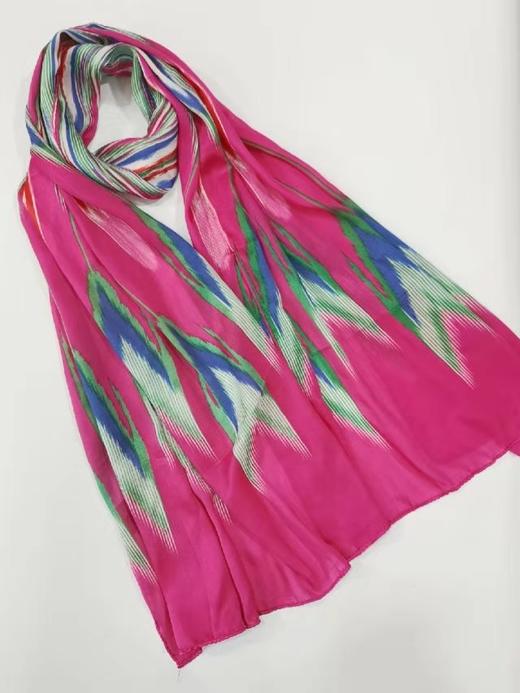 新疆凤尾花艾得莱丝丝巾（仿真丝） 商品图2