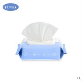 i-baby 婴儿湿巾【90片单包带盖】宝宝加柔手口湿纸巾新生儿屁屁湿巾加厚