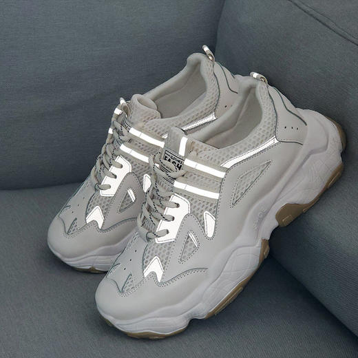 夏季男鞋夜光鞋男士运动鞋椰子鞋休闲男鞋 商品图3