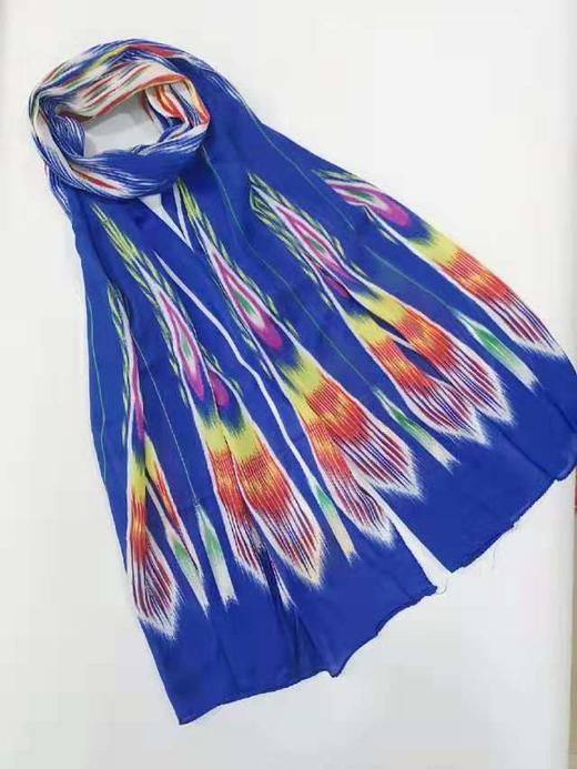 新疆凤尾花艾得莱丝丝巾（仿真丝） 商品图4