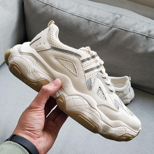 夏季男鞋夜光鞋男士运动鞋椰子鞋休闲男鞋 商品图0