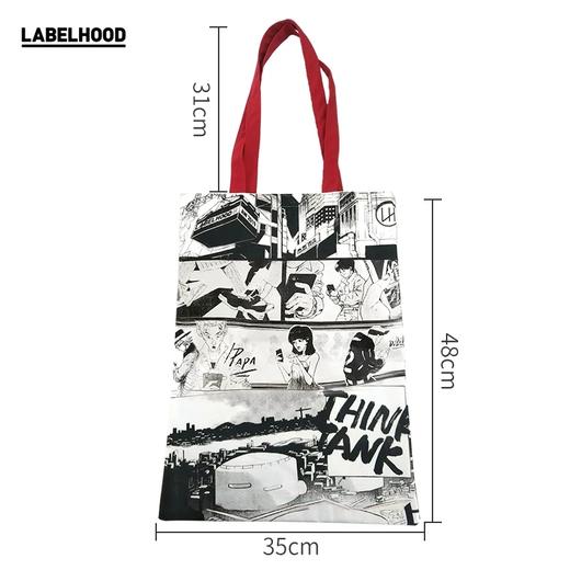 LABELHOOD AW19festival主视觉帆布袋A LHGSS19-05 商品图1