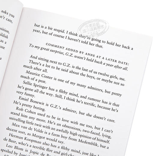 预售 【中商原版】The Diary of a Young Girl: The Definitive Edition (Penguin Modern Classics) 安妮日记 企鹅兰登封面展 商品图3