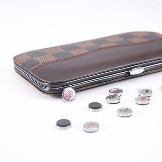 不锈钢磁性折叠中国象棋 商品图3