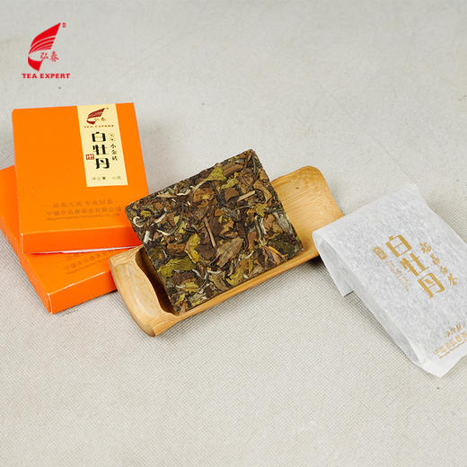 五年陈白牡丹小金砖360g礼盒装 商品图4