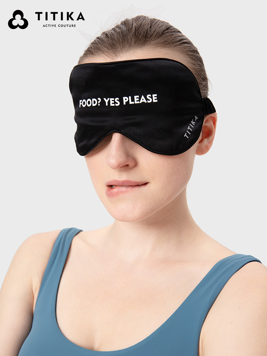 TITIKA缓解眼疲劳柔软真丝印花眼罩9F0A23008
