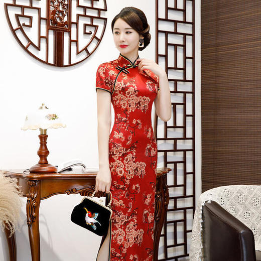 时尚改良,日常中国风旗袍gx-21076 - 俏江南旗袍旗舰店