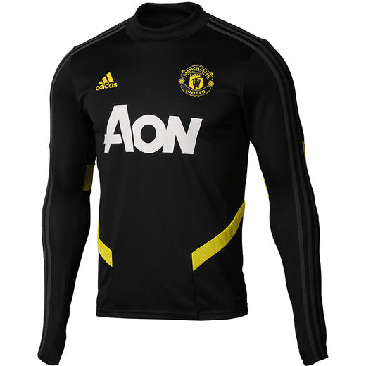 小李子:专柜正品adidas阿迪达斯曼联训练运动长袖套头衫男DX9037 商品图4