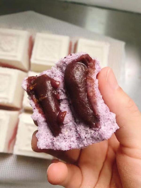 尺糕蒸糕 嘉兴传统私房糕 传统工艺黑芝麻馅小方糕每日现做 数量有限