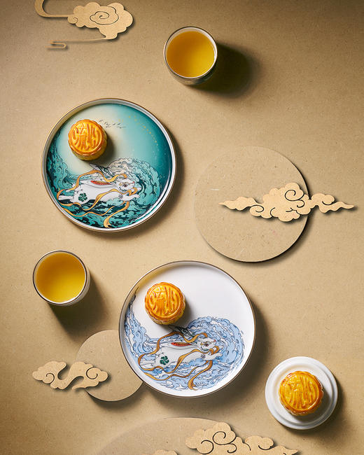 NEW MOON《新月茶事》--- 中秋月饼茶具礼盒 商品图5