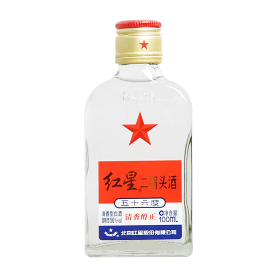 红星二锅头 100ml/瓶