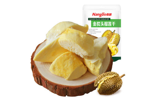 南国金枕头榴莲干100g（新老包装随机发） 商品图2