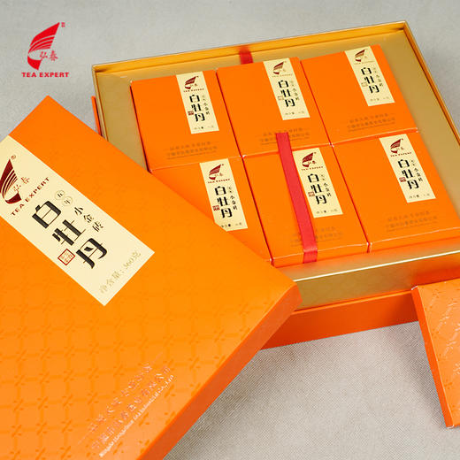 五年陈白牡丹小金砖360g礼盒装 商品图2