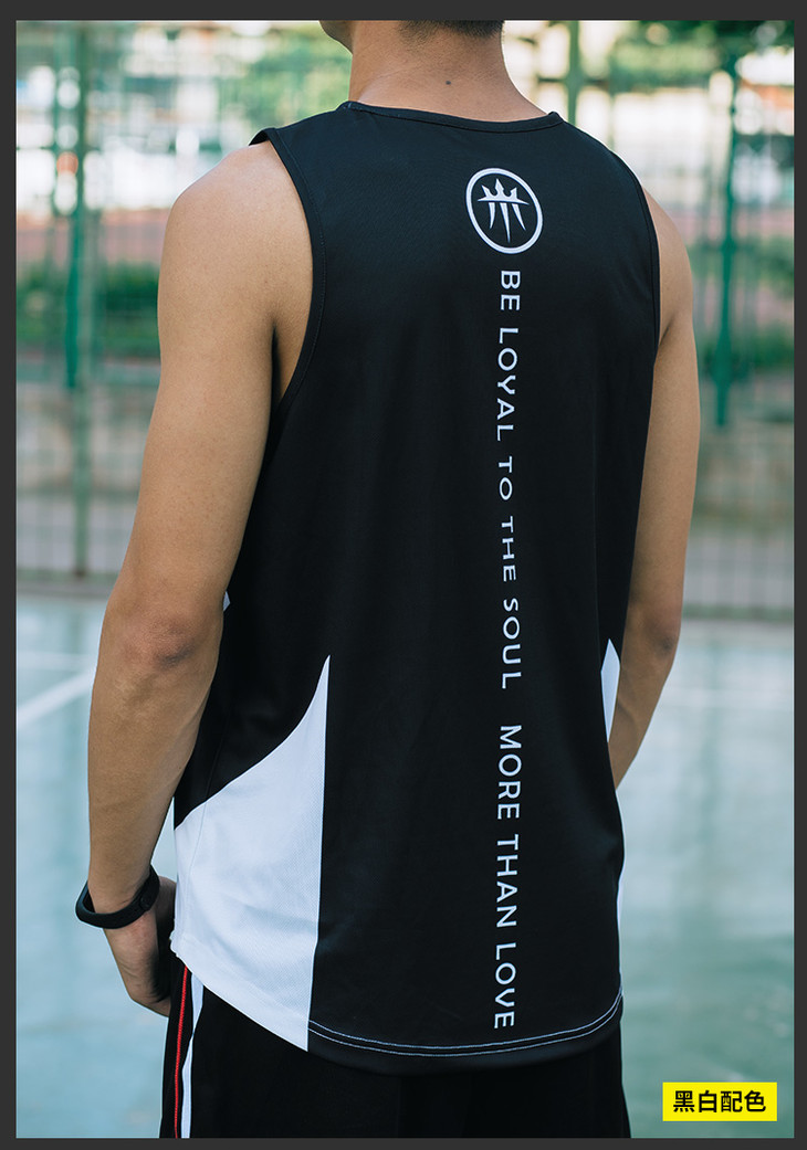 野球帝运动背心健身速干篮球男夏季无袖宽松训练上衣t恤训练服潮