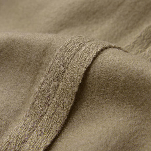 给你轻奢感优雅棕色宽松绑带针织保暖毛呢长裤休闲裤阔腿裤3195